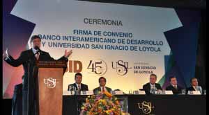 usil firma convenio con el bid