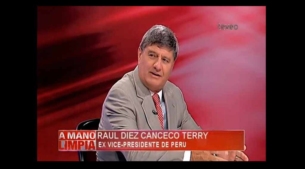 entrevista a Raul Diez Canseco en America TeVe