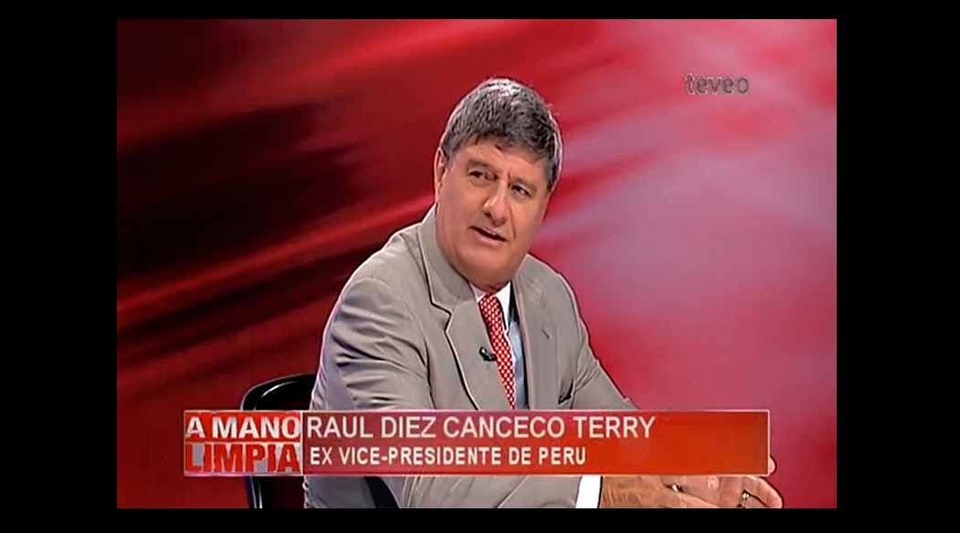 entrevista a Raul Diez Canseco en America TeVe